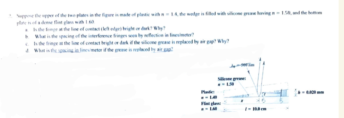 S . Suppose the upper of the two plates in the