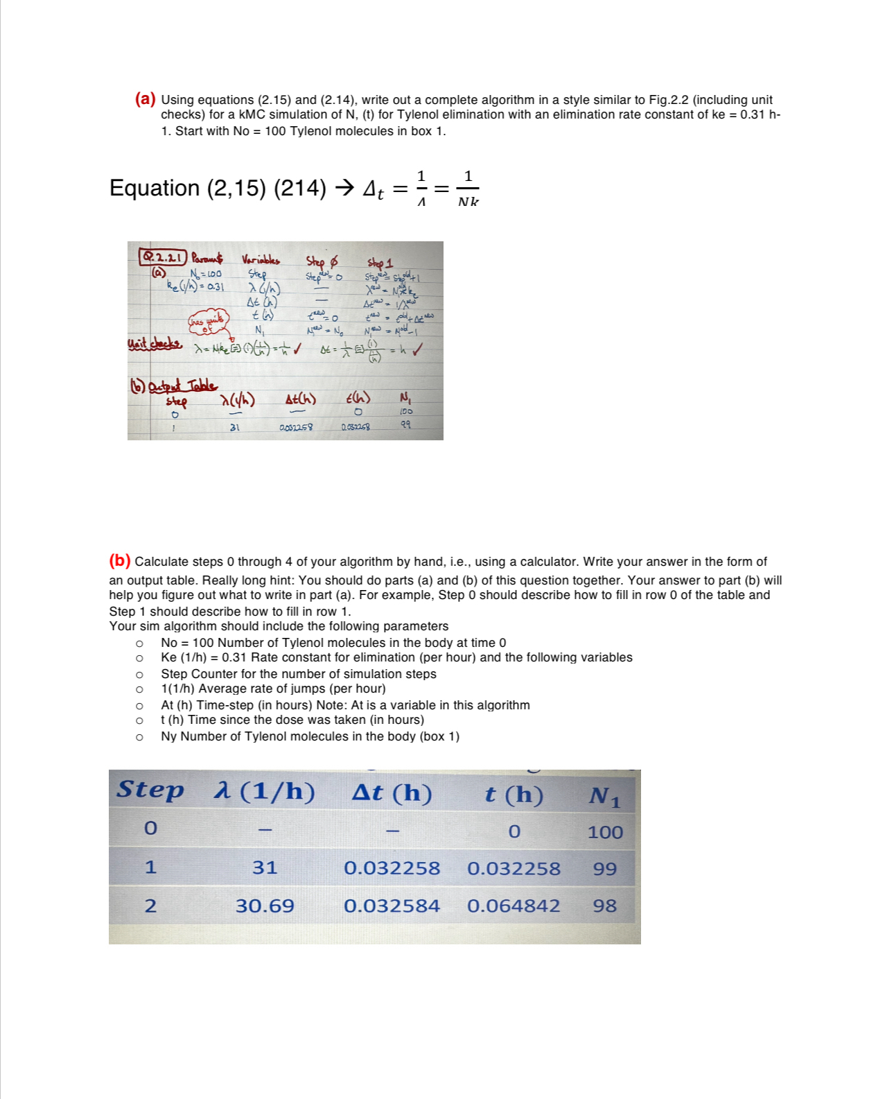 Q . 2 . 2 How to solve ( a ) Using equations ( 2