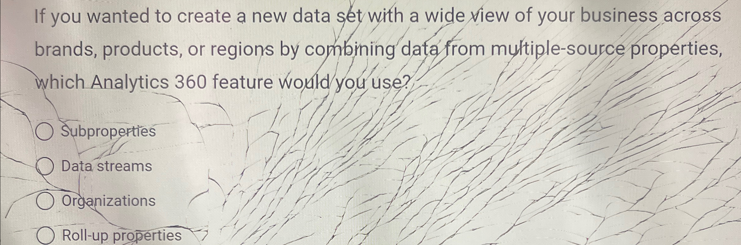 If you wanted to create a new data set with a