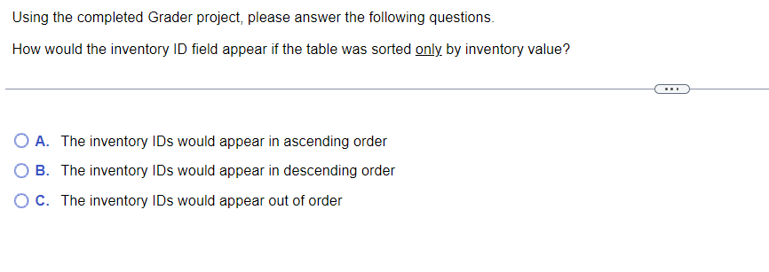 1 4 . Using the completed Grader project, please