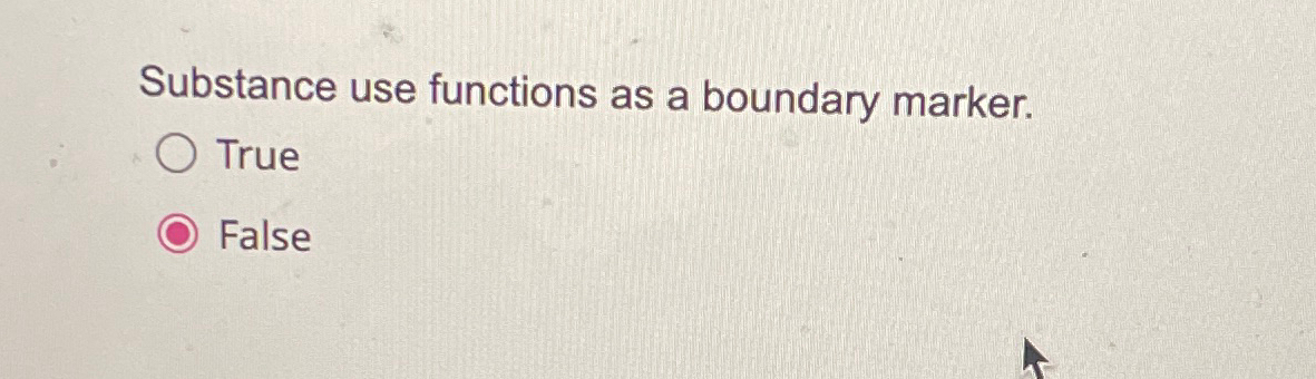Substance use functions as a boundary marker.