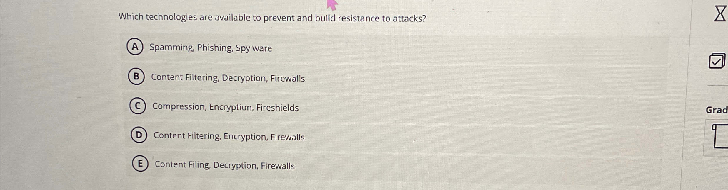 Which technologies are available to prevent and