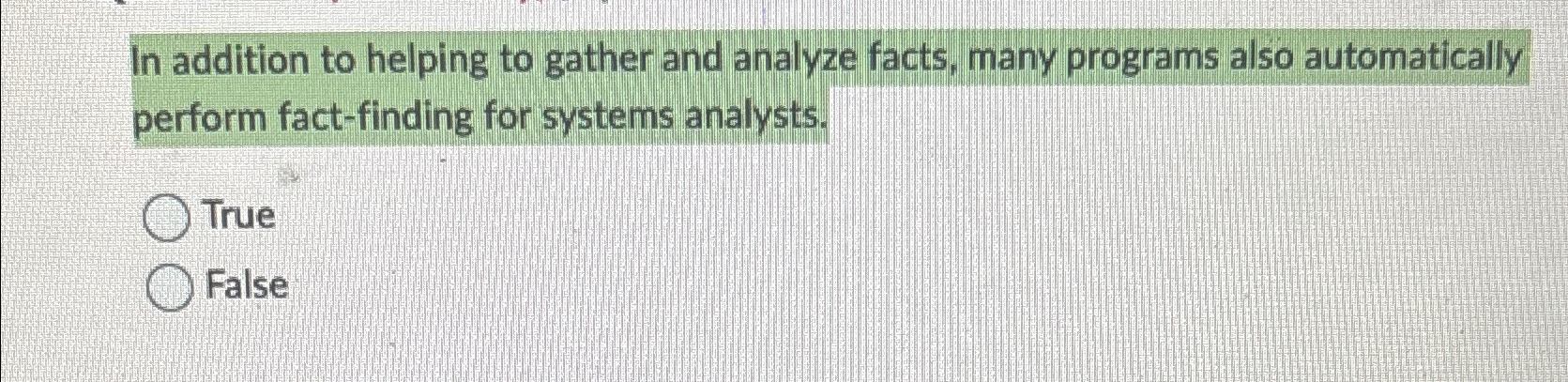 In addition to helping to gather and analyze