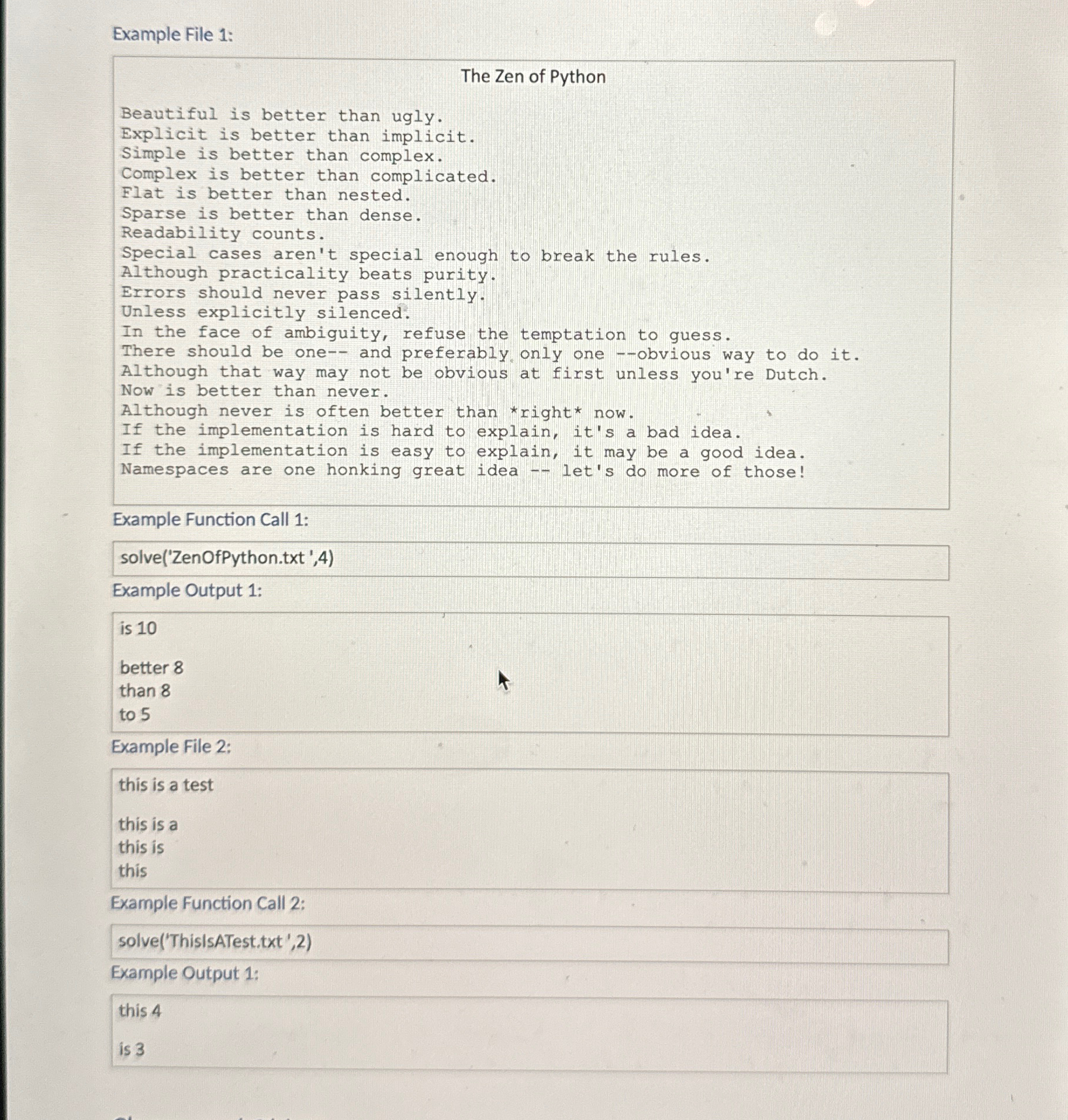 File IO: K Most Frequent Words Write a function