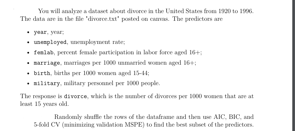 Randomly shuffle the rows of the dataframe and