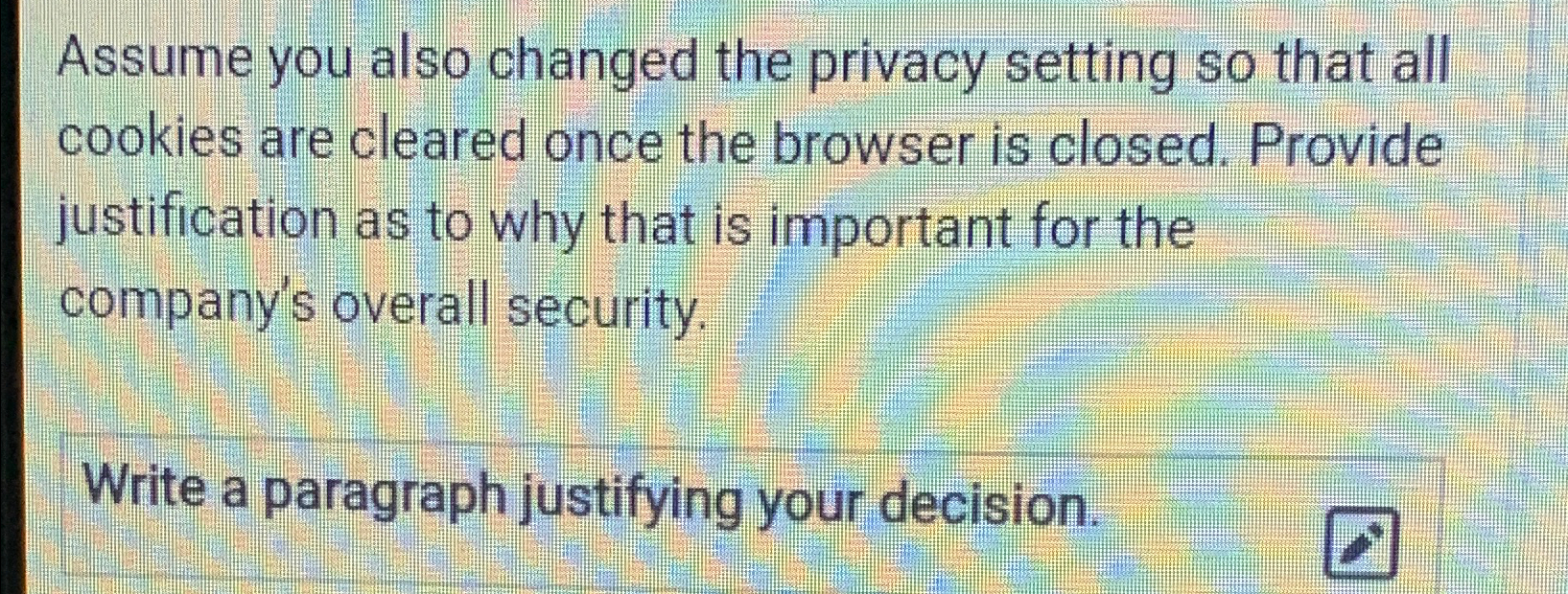 Assume you also changed the privacy setting so