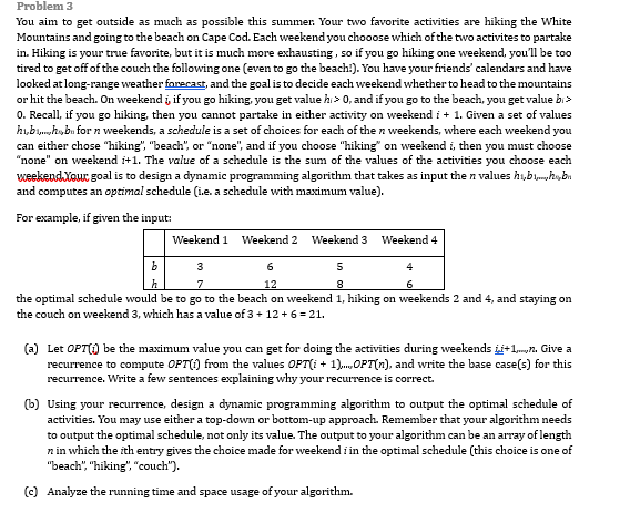 You aim to get outside as much as possible this