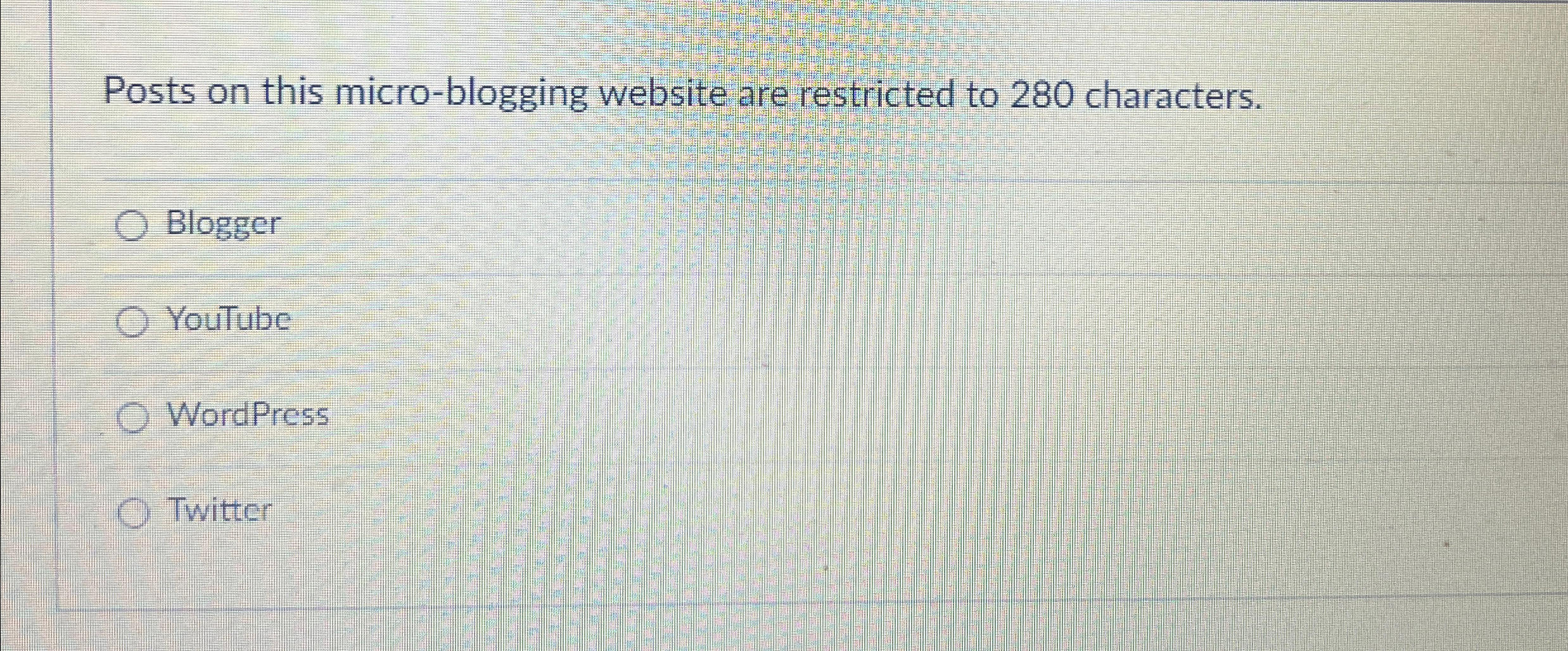 Posts on this micro - blogging website are