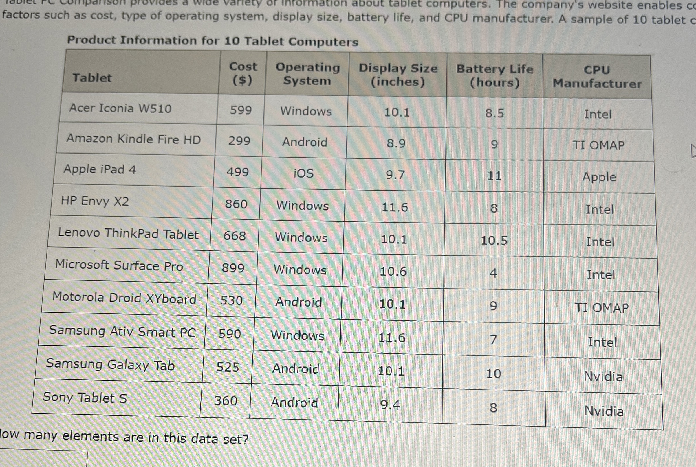 factors such as cost , type of operating system,