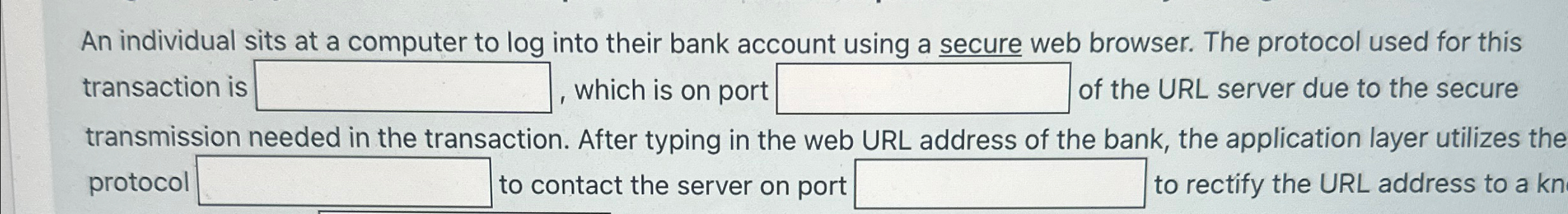 An individual sits at a computer to log into