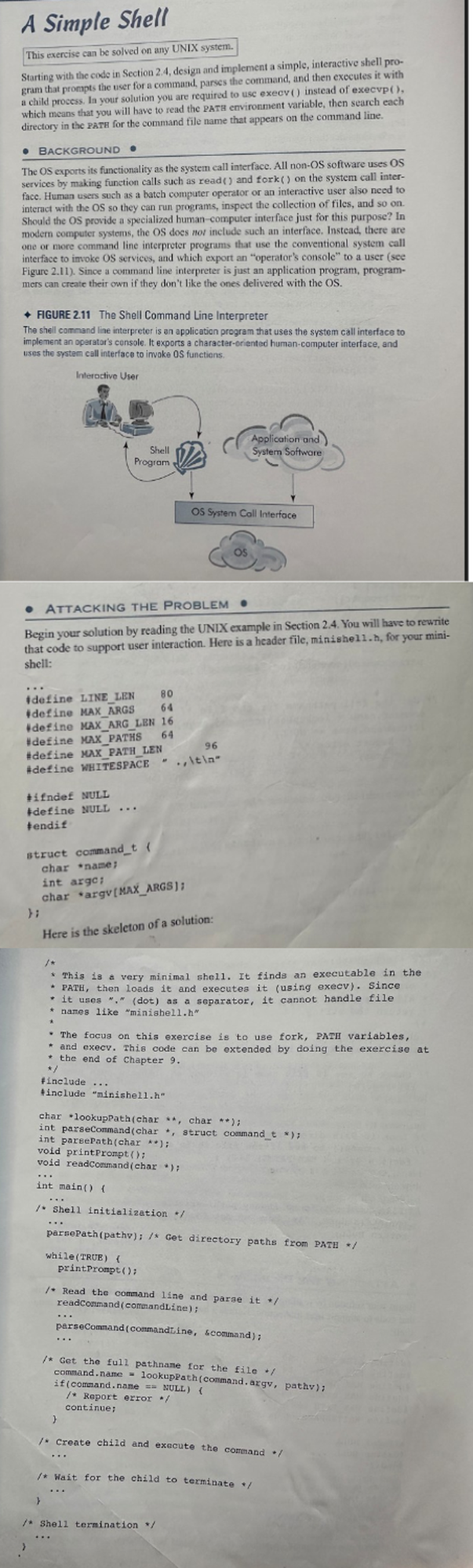 The project must be implemented on Linux