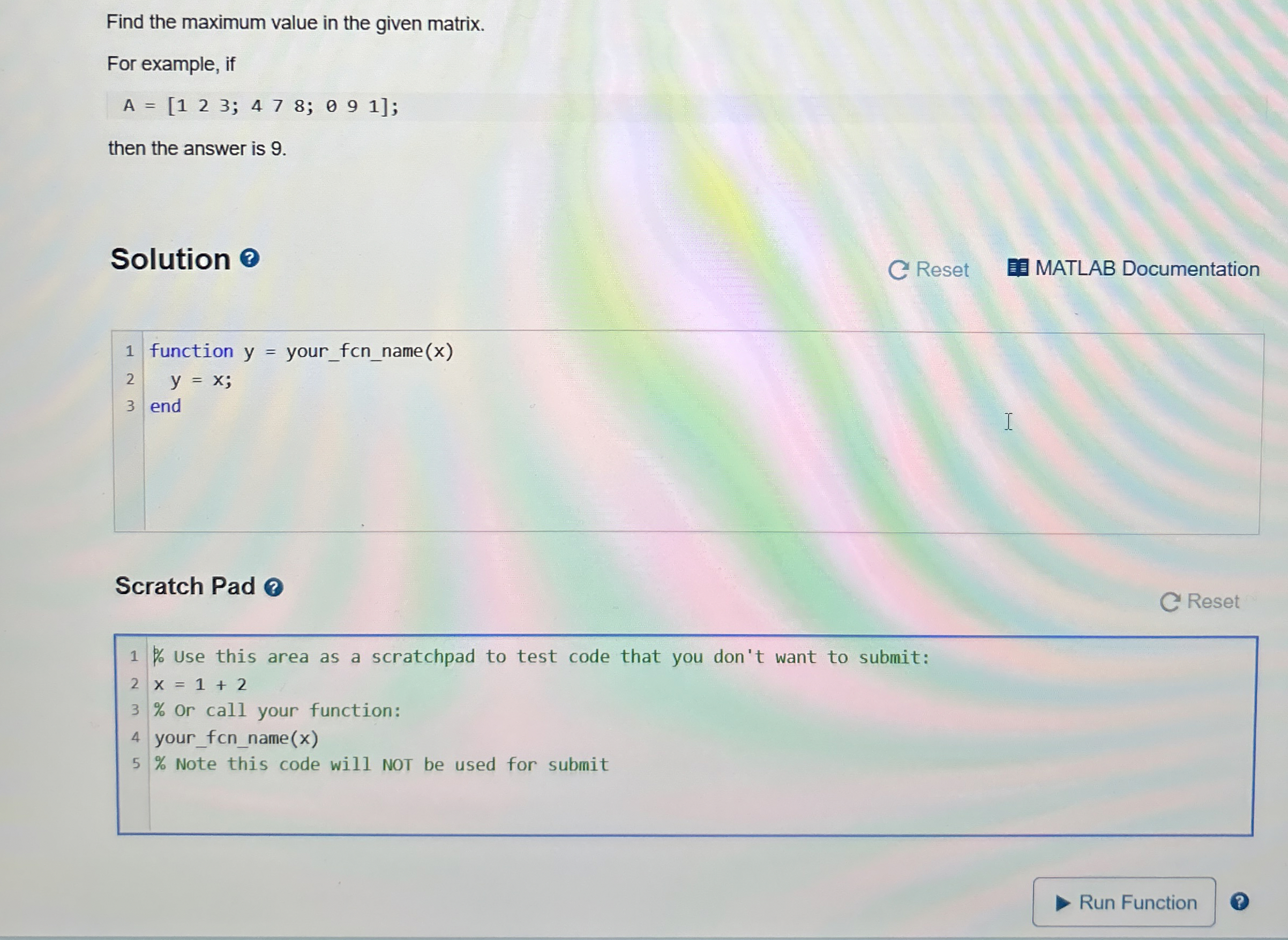 Find the sum of all the numbers of the input