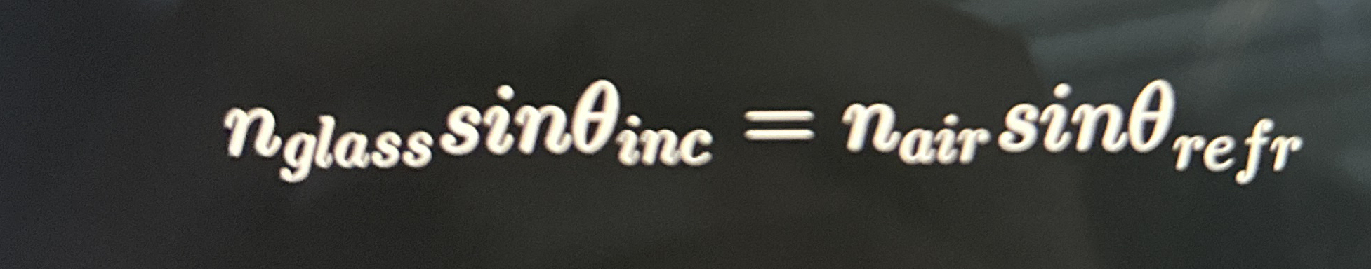 What does this mean n g l a s s s i n i n c = n a