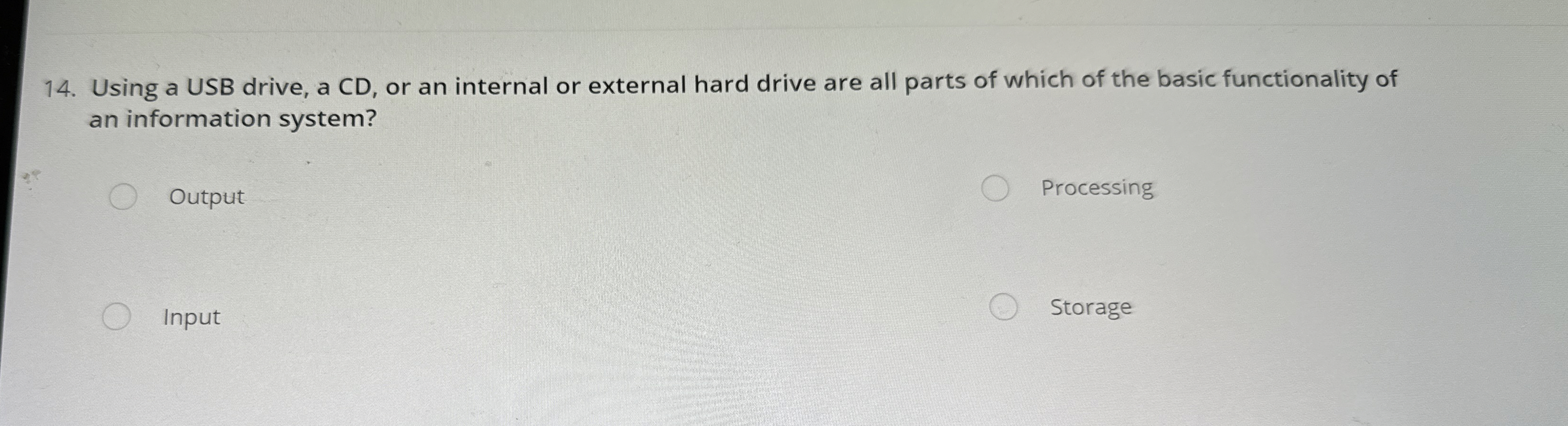 Using a USB drive, a CD , or an internal or