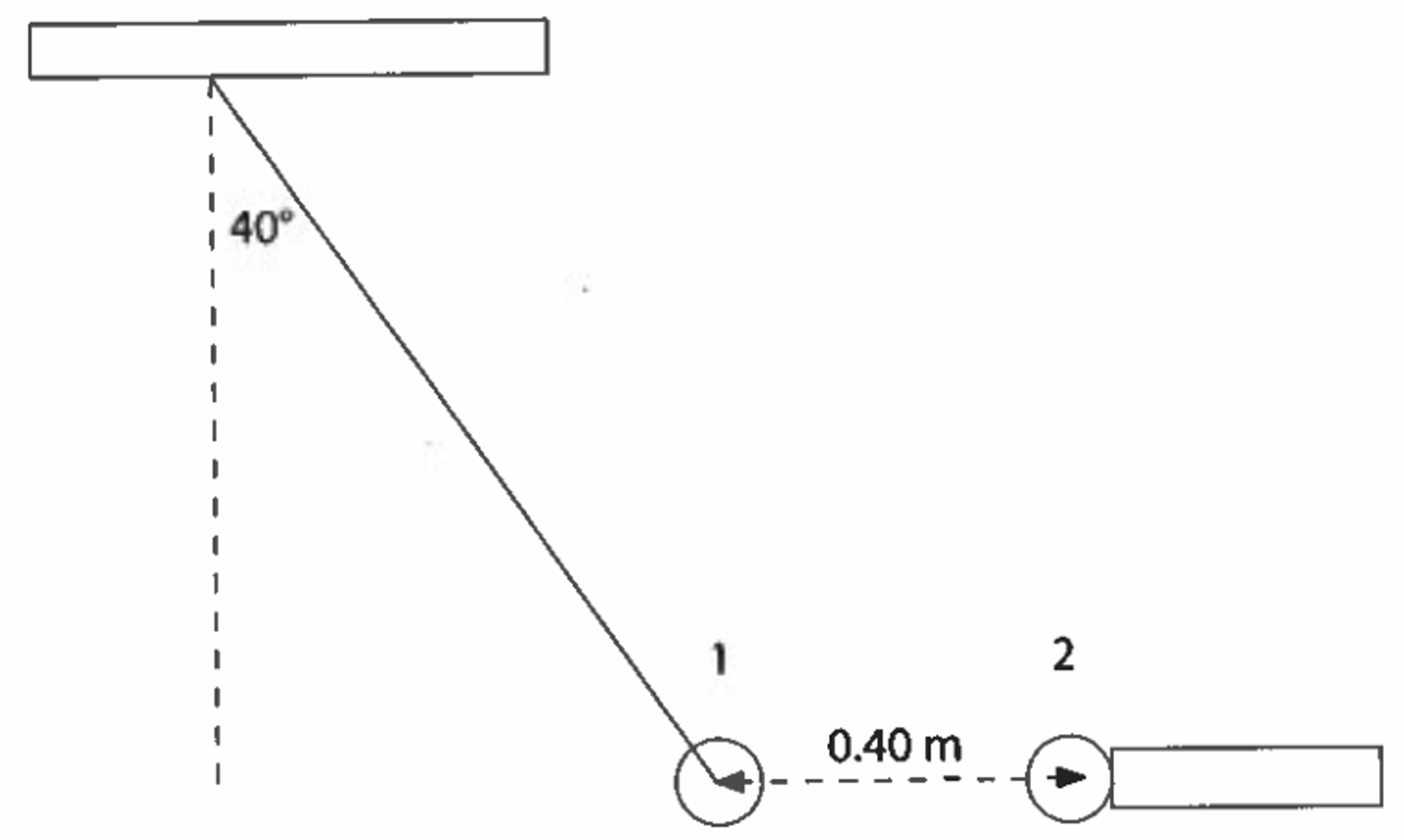 Charge 1 ( 0 . 1 5 kg ) in the following diagram