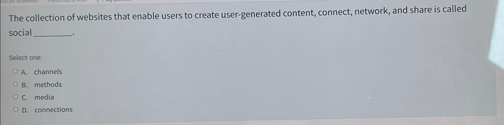 The collection of websites that enable users to