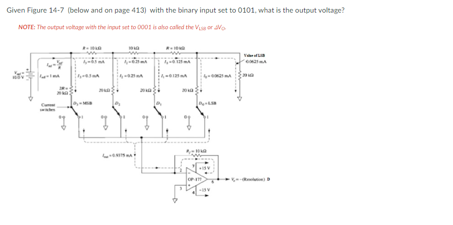 Given Figure 1 4 - 7 ( below and on page 4 1 3 )