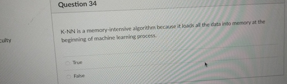 Question 3 4 K - N N is a memory - intensive