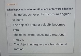 Question 1 3 Which of the following happens in