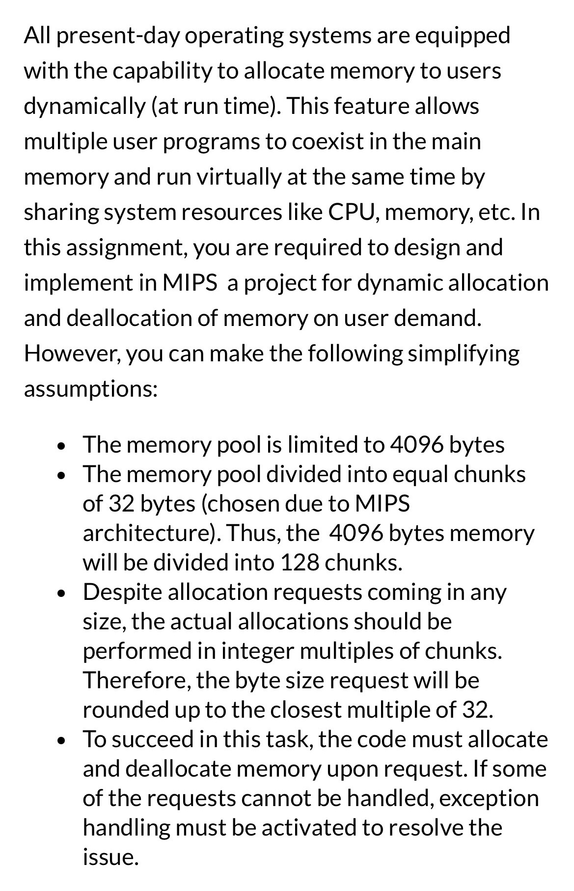 PLEASE SHOW A MIPS SIMULATION All present - day