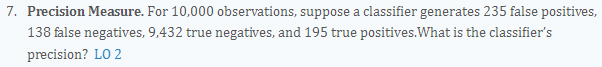 Precision Measure. For 1 0 , 0 0 0 observations,
