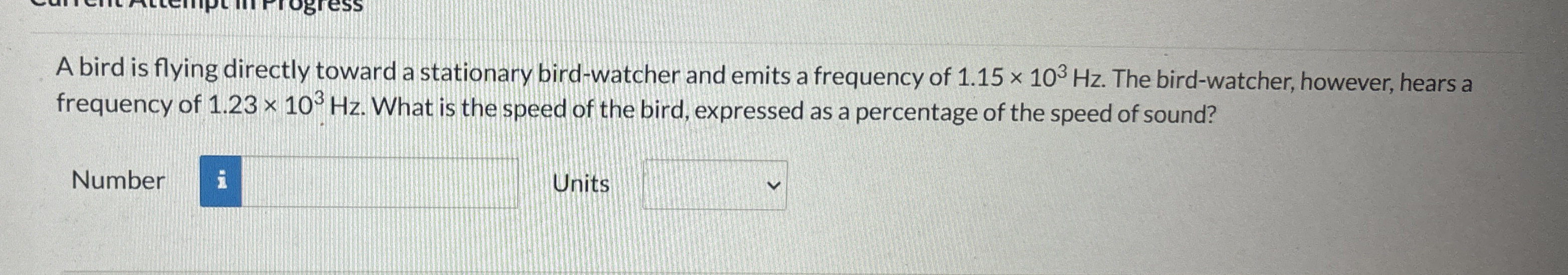 A bird is flying directly toward a stationary