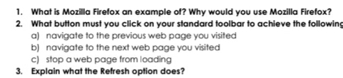 What is Mozilla Firefox an example of ? Why would