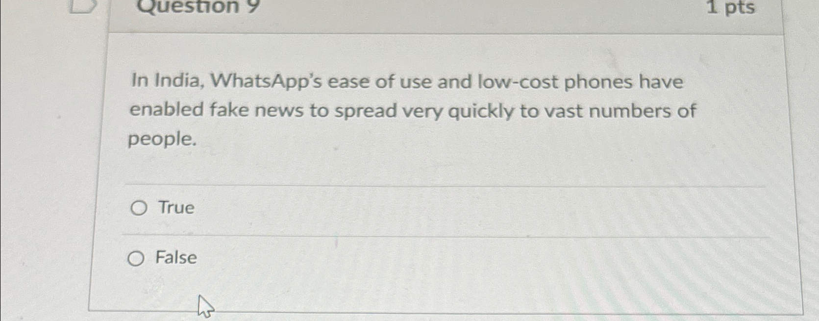 In India, WhatsApp's ease of use and low - cost
