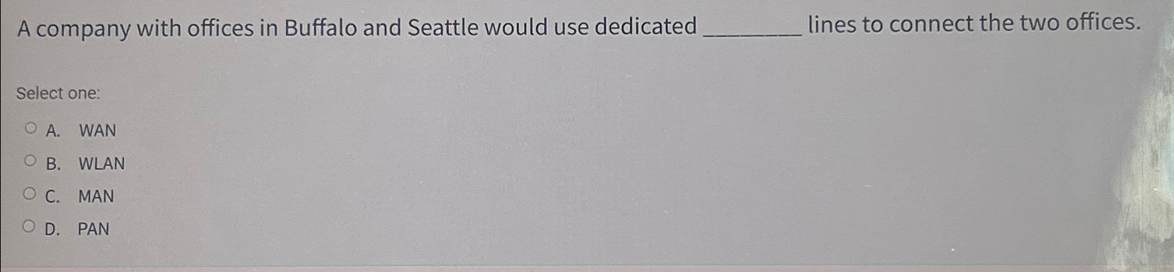 A company with offices in Buffalo and Seattle