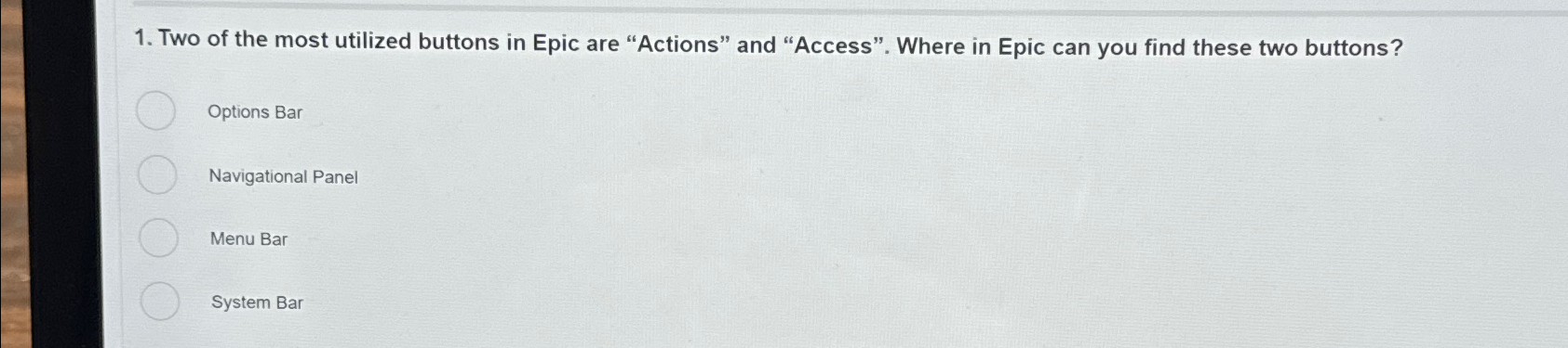 Two of the most utilized buttons in Epic are