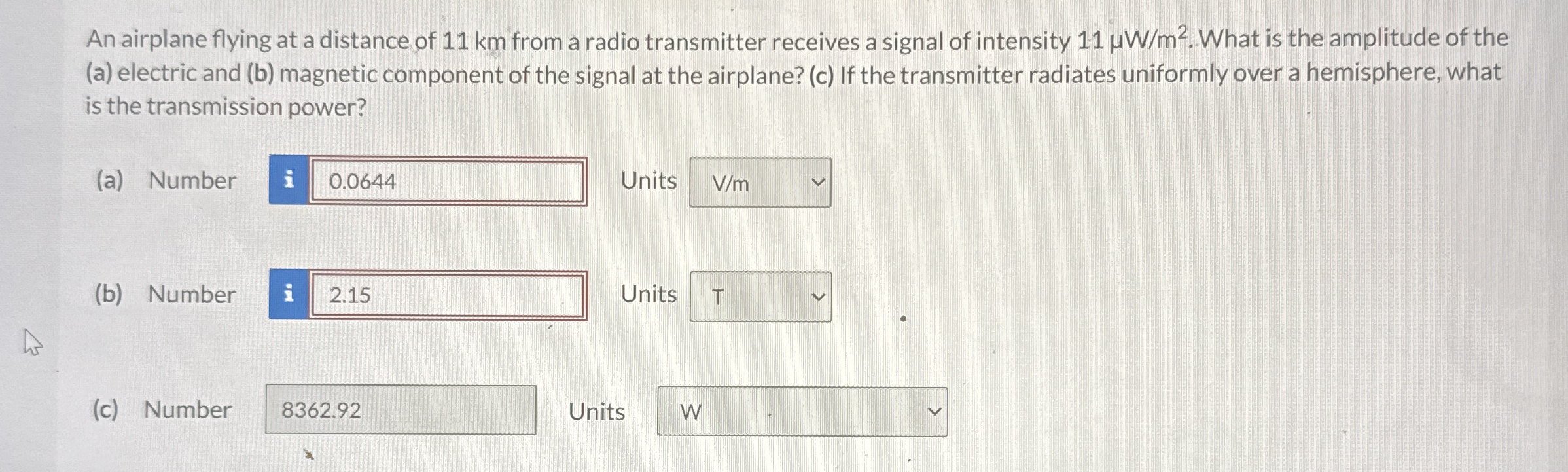 An airplane flying at a distance of 1 1 km from a