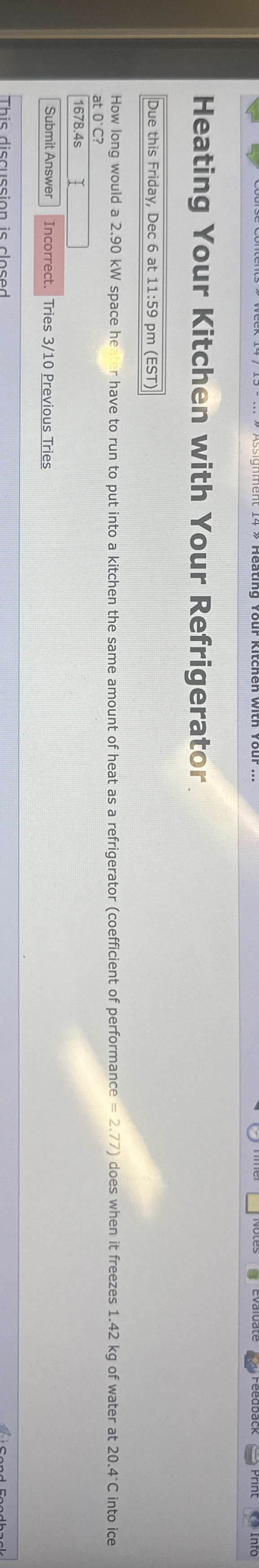Heating Your Kitchen with Your Refrigerator Due