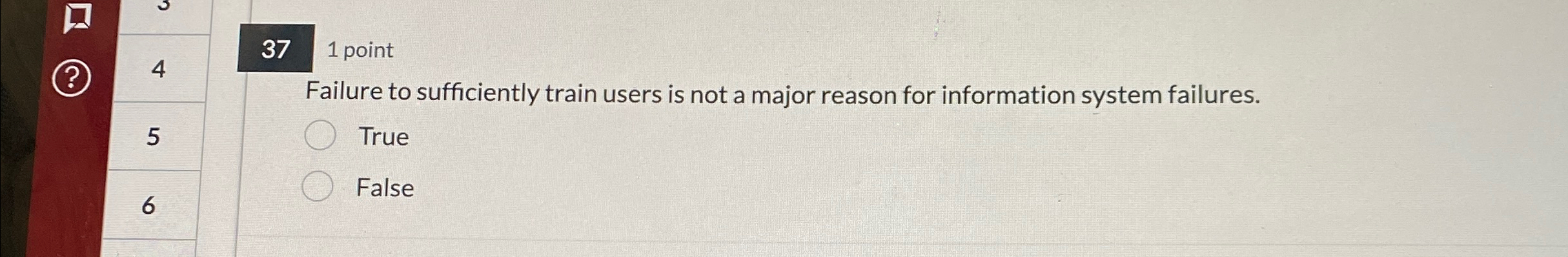 3 7 1 point 4 Failure to sufficiently train users
