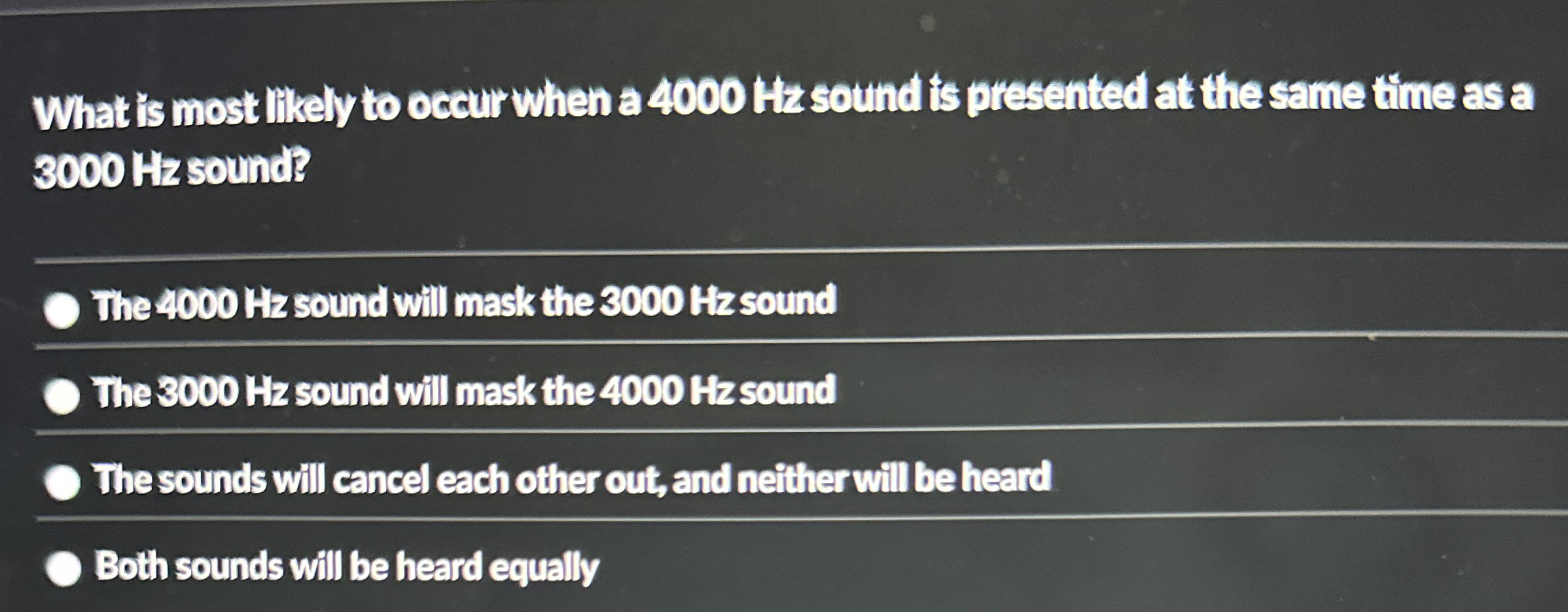 What is most likely to occur when a 4 0 0 0 thiz