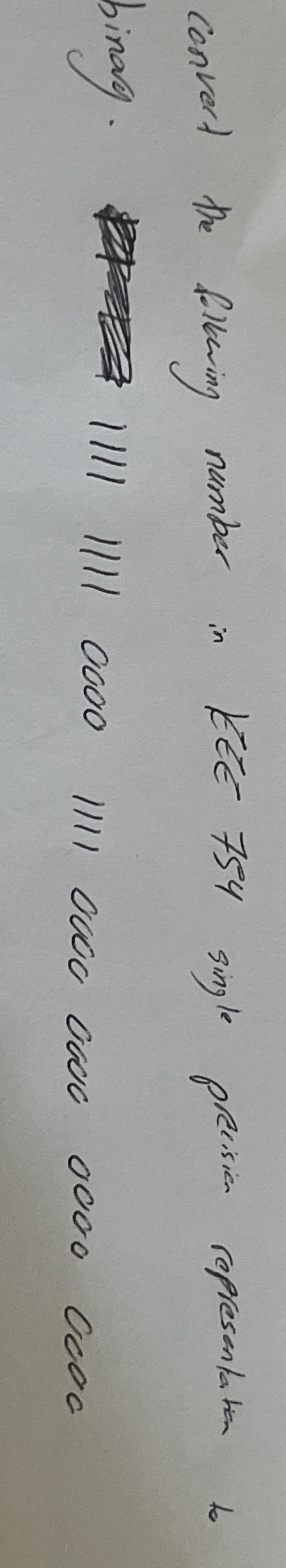 convert the folkwing number in KEE 7 5 4 single