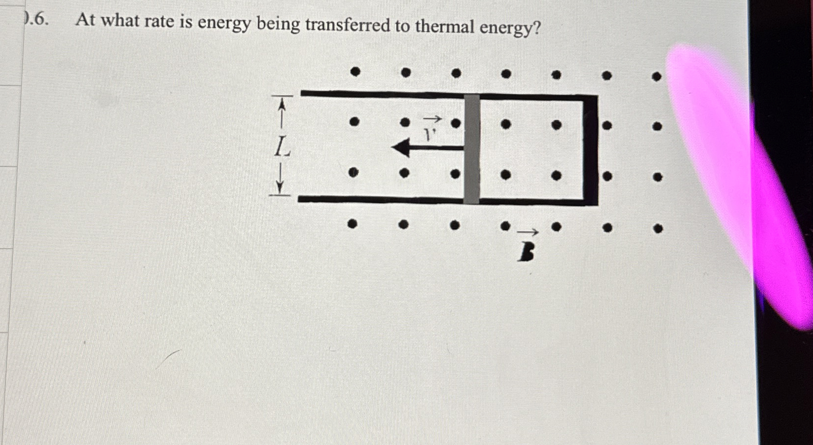 1 . 6 . At what rate is energy being transferred