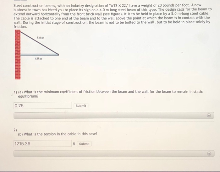 Steel construction beams, with an industry