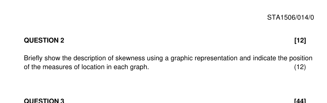 STA 1 5 0 6 / 0 1 4 / 0 QUESTION 2 [ 1 2 ]