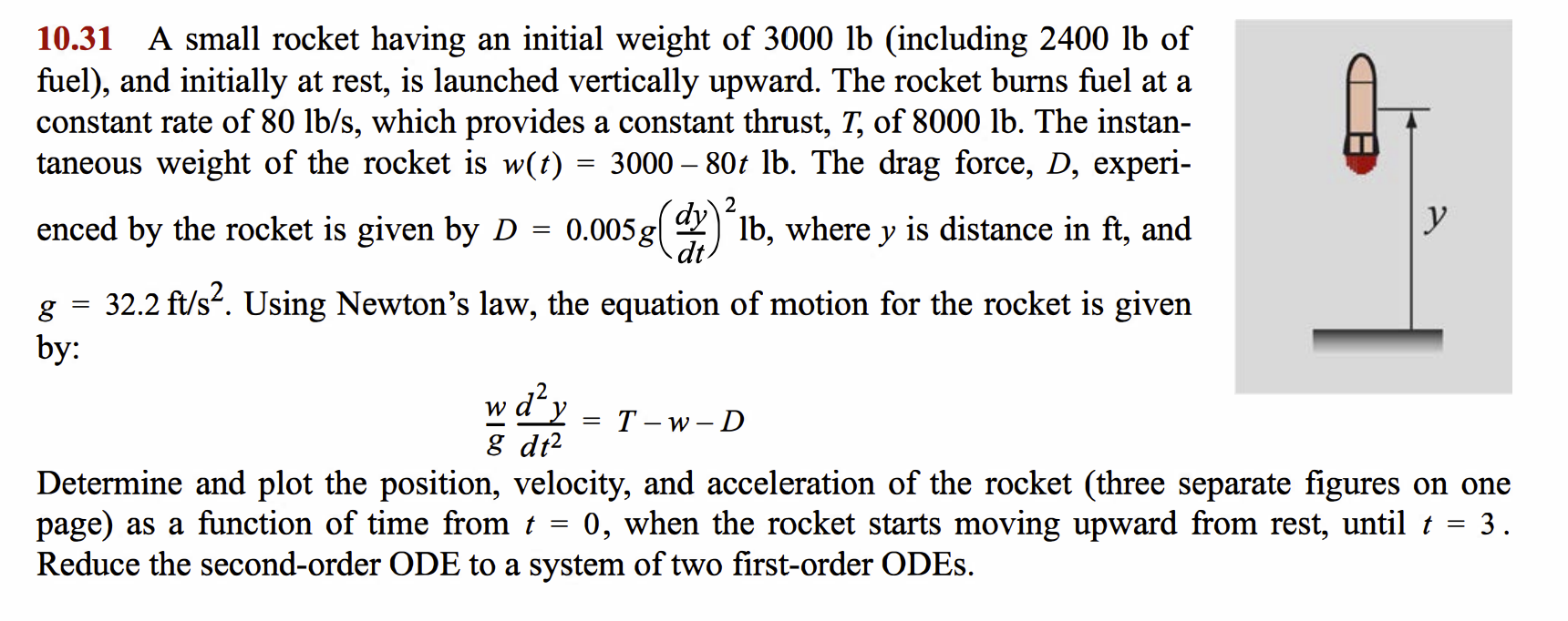 Use the information in Problem 1 0 . 3 1 on page