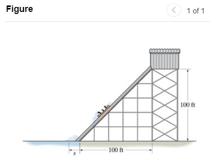 The water - park ride consists of an 8 2 0 lb
