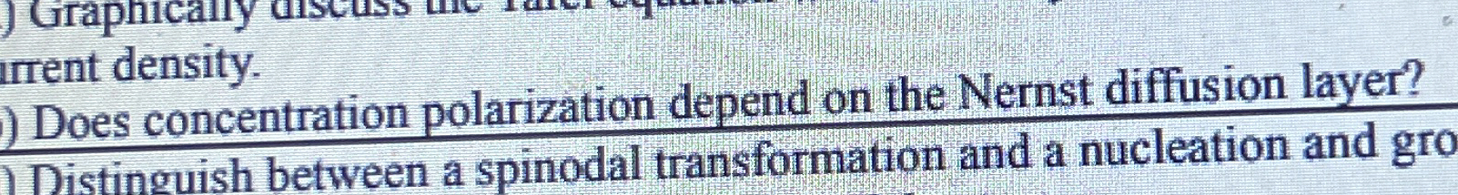 Does concentration polarization depend on the