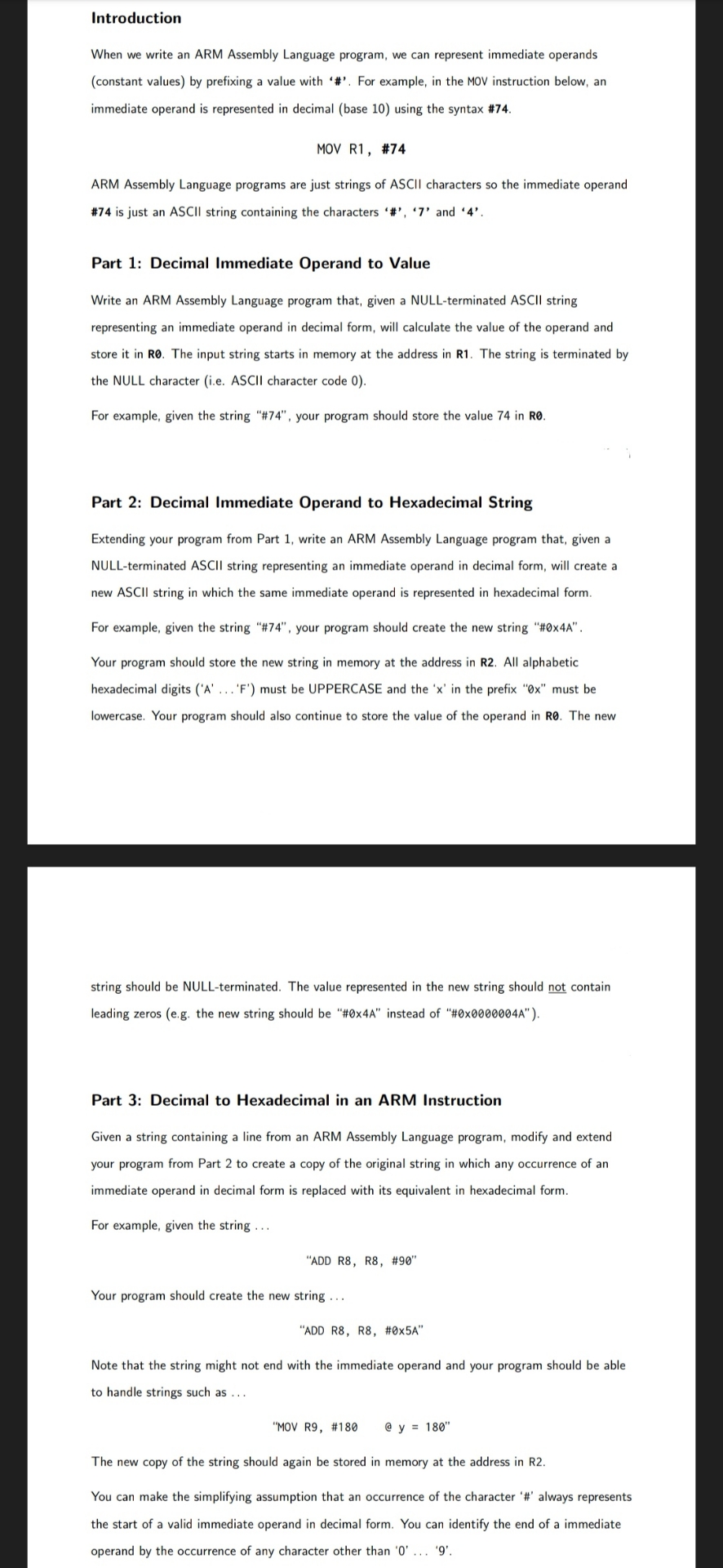 Introduction When we write an ARM Assembly