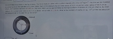 moment of inertia of a tire