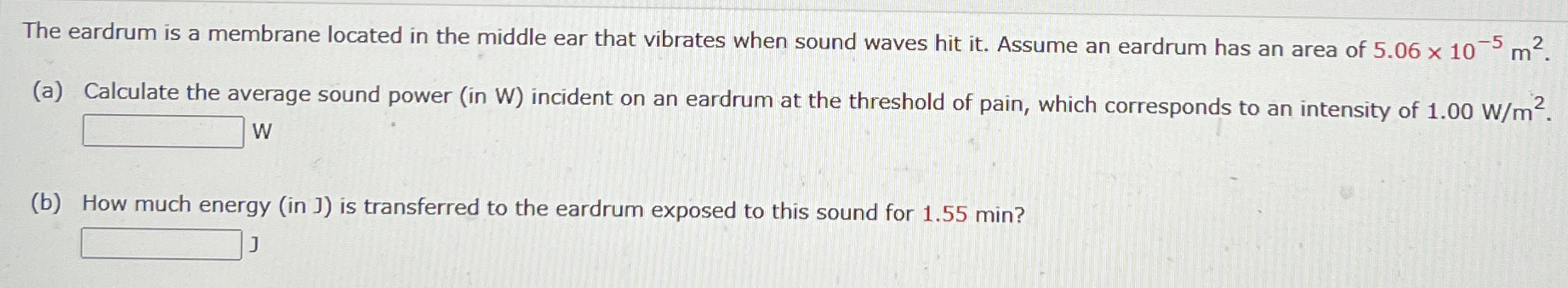 The eardrum is a membrane located in the middle