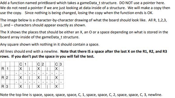 I am not sure on how to write the printf in a way