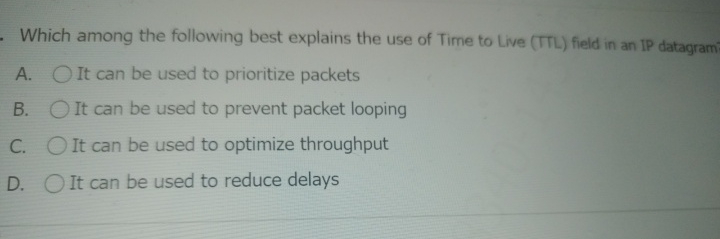 Which among the following best explains the use