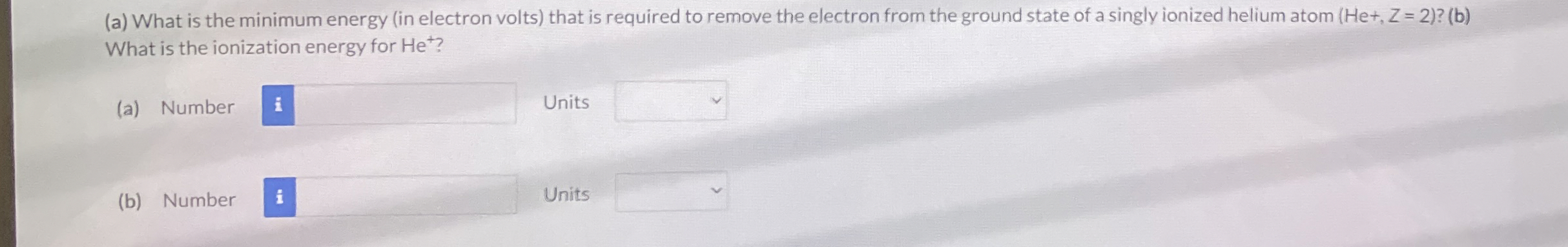 ( a ) What is the minimum energy ( in electron