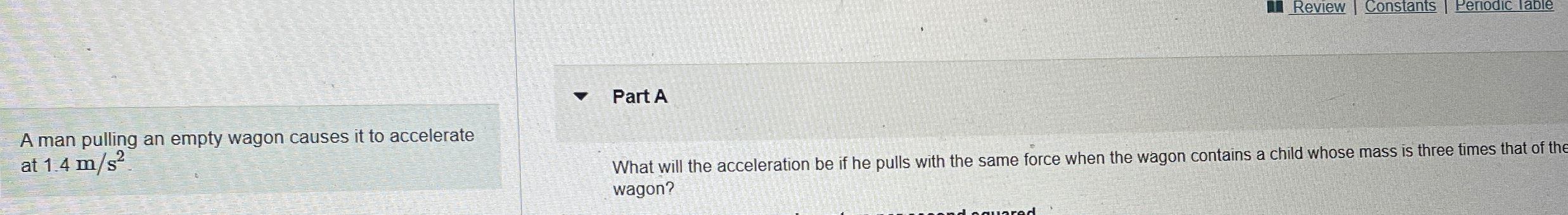 Review Constants Periodic lable A man pulling an