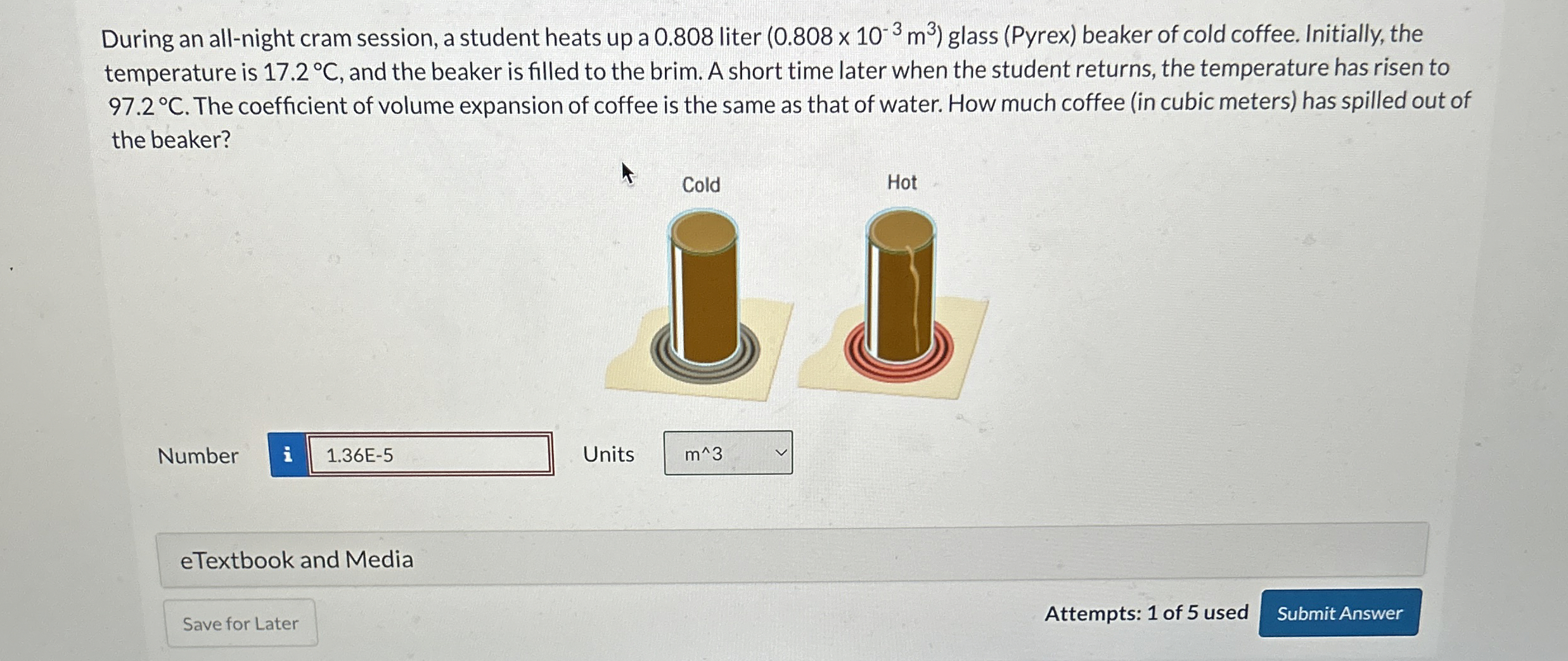 During an all - night cram session, a student