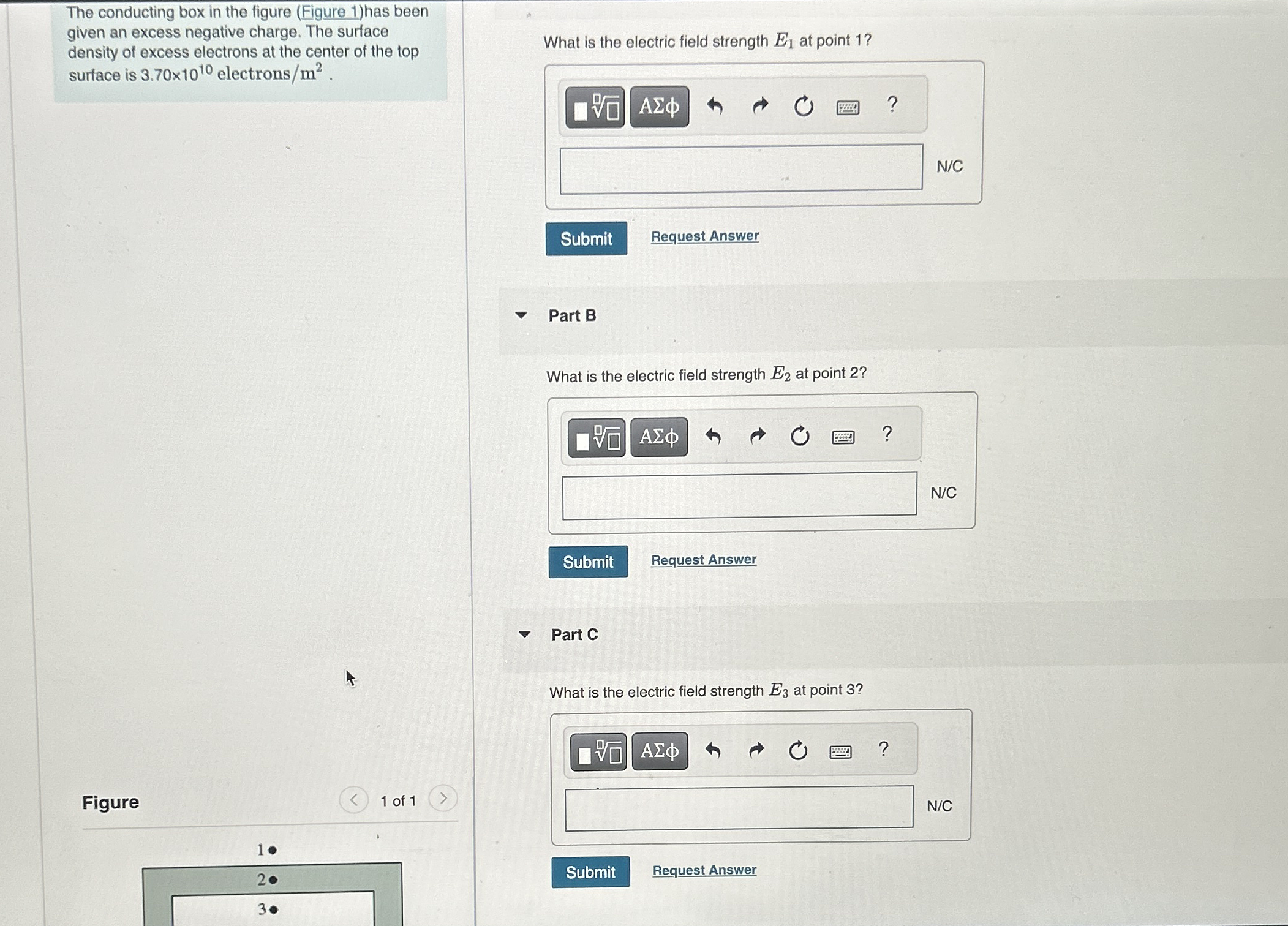 The conducting box in the figure ( Figure 1 ) has